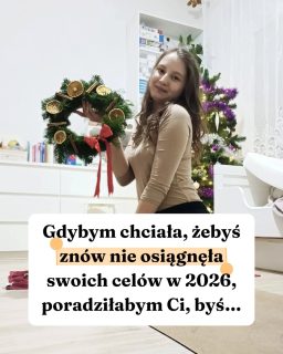 Nie musisz ciągle popełniać tych samych błędów. Za dużo lat już straciłaś, by kolejny rok był tak sami. Wejdź w 2026 z nowym podejściem – takim, które naprawdę wspiera Cię w realizacji celów & z celami, które jesteś w stanie zrealizować w swojej codzienności (jakakolwiek by nie była) 💫__Nazywam się Klaudia Jaroszewska-Kotradii i (oprócz wkurzania ludzi swoim nazwiskiem):📝 uczę wspierającego planowania (byś w końcu zdjęła z siebie tę presję)📚 pokazuję, jak rozwijać się w zgodzie ze sobą (i w takim kierunku, w jakim chcesz, nawet jak będziesz go zmieniać co dwa tygodnie)✨ pokazuję, jak tworzę równowagę w mojej codzienności (z dzieckiem w spektrum autyzmu, z endometriozą i innymi trudnościami)Zaobserwuj, jeśli czujesz, że to profil dla Ciebie → @zaplanuj.rownowage