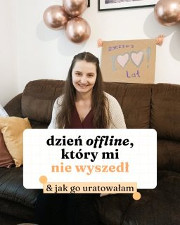 📍 Wydaje nam się, że ludzie z Internetu mają idealne życie. Robią wszystko, co sobie zaplanowali. Nigdy nie popełniają błędów. I wiesz, co? Jestem taką „osobą z Internetu” i…Ja też popełniam błędy. Nie jestem idealna. Mi też czasem coś nie wyjdzie. Czasem dziecko rozwali moje plany, czasem pojawi się choroba, gorszy dzień, mniej energii czy trudna noc, po której jedyne, o czym marzę, to by zmienić się w ludzkiego naleśnika i przeleżeć ten dzień.W takie dni odpuszczam. Nie cisnę na siłę, tylko skupiam się na tym, co jest naprawdę, ale to naprawdę totalnie najważniejsze. Reszta może poczekać. Moje dobre samopoczucie, odpoczynek i regeneracja są ważniejsze. Zaopiekowanie się bliskimi jest ważniejsze. Itd. Itd.Ale kolejnego dnia nie wyrzucam sobie, że jestem beznadziejna. Że nic mi nie wychodzi. Nie dowalam sobie. Nie zaprzepaszczam wszystkiego, co do tej pory osiągnęłam.Nowy dzień = nowe rozdanie. Nowy start. Dlatego też, gdy dzień offline mi nie wyszedł w sobotę, podjęłam próbę w niedzielę. Przy większych zasobach. I wtedy wyszło 🧡co ostatnio Ci nie wyszło? Poszukajmy rozwiązania 🧡__Nazywam się Klaudia Jaroszewska-Kotradii i (oprócz wkurzania ludzi swoim nazwiskiem):📝 uczę wspierającego planowania (byś w końcu zdjęła z siebie tę niepotrzebną presję)📚 pokazuję, jak rozwijać się w zgodzie ze sobą i jak wykorzystać do tego journaling,✨ pokazuję, jak tworzę równowagę w mojej codzienności (z dzieckiem w spektrum autyzmu, z endometriozą i innymi trudnościami)Zaobserwuj, jeśli czujesz, że to profil dla Ciebie → @zaplanuj.rownowage