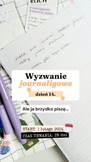 📝 WYZWANIE JOURNALINGOWE DZIEŃ 14:Za kogo jesteś wdzięczna? Dlaczego?Pisz tak, jak czujesz. Nie musi być składnie, ładnie ani idealnie.A co do wskazówki:Brzydkie pisanie nie jest wymówką. Jak mam siłę, piszę ładniej. jak nie mam, ale mam potrzebę pisania – bazgrzę. To jest tylko dla mnie. najważniejsze, że mogę wyrzucić z głowy myśli i poczuć się lepiej. Charakter pisma nie ma tu nic do rzeczy 😊Po wskazówki zajrzyj tutaj: zaplanujrownowage.pl/blog ➡️ Jak pisać dziennik, żeby naprawdę pomógł – journaling dla początkujących (możesz też kliknąć w link na moim profilu i wejść na bloga lub skomentować BLOG, a ja [nie bot] wyślę Ci link)🚨 SZCZEGÓŁY WYZWANIA:🗓️ od 1 do 28 lutego💾 wszystkie rolki zostają na profilu, możesz do nich wracać🤗 Udział w wyzwaniu możesz wziąć kiedy tylko chcesz – od razu, od środka, od końca, na wyrywki✈️ Będę wdzięczna, jeśli poślesz ten post dalej w świat (repost/udostępnienie) i zostawisz komentarz – dzięki temu będę mogła dotrzeć do większej liczby fajnych kobiet 🧡🏆 Najaktywniejsze osoby zostaną nagrodzone (komentarze, reposty, udostępnienia, story o wyzwaniu itd.). Tylko pamiętaj, by mnie oznaczyć przy udostępnianiu!__Nazywam się Klaudia Jaroszewska-Kotradii i (oprócz wkurzania ludzi swoim nazwiskiem):📝 uczę wspierającego planowania (byś w końcu zdjęła z siebie tę presję)📚 pokazuję, jak rozwijać się w zgodzie ze sobą🖊️ promuję journaling jako narzędzie do samopoznania, samotroski i samowsparcia✨ pokazuję, jak tworzę równowagę w mojej codzienności (z dzieckiem w spektrum autyzmu, z endometriozą i innymi trudnościami)Zaobserwuj, jeśli czujesz, że to profil dla Ciebie → @zaplanuj.rownowage