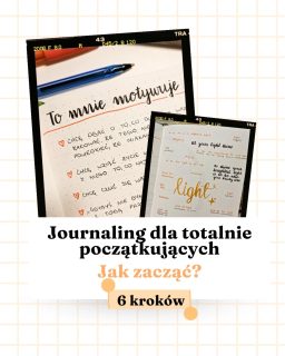 📍 Nie utrudniaj sobie tego. Nie musi być idealnie. Nie musisz mieć drogiego notesu. Nie musisz mieć tony naklejek. Po prostu pisz, a z czasem to będzie łatwiejsze 🥰Psst! Możesz też skorzystać z „31 pytań do journalingu” na styczeń. Workbook kosztuje 15 zł i jest dostępny tylko do 5 stycznia 2026 do północy. Daj znać w komentarzu, jeśli chciałabyś go mieć 🧡