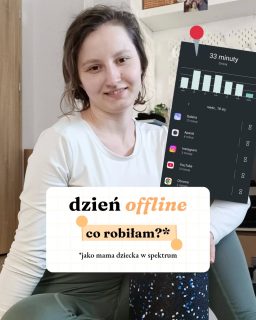 📍 Gdy zaczęłam chodzić na rehabilitacje, nie sądziłam, że będą miały takie skutki uboczne.➡️ Ćwiczenia. Nie korzystam z telefonu, bo nie ma jak, wiadomo.➡️ Ultradźwięki. Czytam sobie książkę.➡️ Prądy TENS. Leżę na brzuchu, staram się przez ten kwadrans medytować. Niezbyt mi to wychodzi, ale przynajmniej się staram.➡️ Wchodzę na 2. piętro. Wielki znak: ZAKAZ KORZYSTANIA Z TELEFONÓW. Co robią seniorzy w oczekiwaniu na zabieg? Oczywiście korzystają z telefonów. Mój nadal w plecaku. Czytam, czekam. Prądy interferencyjne, kąpiel dwukomorowa – czytam (tylko uważam, żeby książka mi nie wpadła do wody).📵 Zamiast scrollować, przeczytałam w 2 tygodnie 2 książki (tak, w domu też trochę czytałam, ale na rehabilitacjach było to po ok. 30-40 minut dziennie).I wiesz co? Nie miałam potrzeby sięgania po telefon. Jakby mój mózg chciał powiedzieć: TERAZ DBAM O SIEBIE. ŚWIAT POCZEKA 🌍 😌I tak czekał przez te 10 dni. 2 godziny dziennie. A ja zapragnęłam więcej. Więcej czasu bez sięgania po telefon. I wracam do jednego dnia offline w tygodniu (bez restrykcji, jak chcę zrobić trening z YouTuba, to go robię 😊A w tygodniu wprowadzam nowe nawyki związane z ekranami. Jesteś ciekawa? Daj znać! 📝Pssst! Obiad gotował mąż, od razu na dwa dni. Żeby nie było, że tylko ciasto jedliśmy 😅 kolację i śniadanie też zrobiliśmy, wiadomo.__Nazywam się Klaudia Jaroszewska-Kotradii i (oprócz wkurzania ludzi swoim nazwiskiem):📝 uczę wspierającego planowania (byś w końcu zdjęła z siebie tę presję)📚 pokazuję, jak rozwijać się w zgodzie ze sobą (i w takim kierunku, w jakim chcesz, nawet jak będziesz go zmieniać co dwa tygodnie)✨ pokazuję, jak tworzę równowagę w mojej codzienności (z dzieckiem w spektrum autyzmu, z endometriozą i innymi trudnościami)Zaobserwuj, jeśli czujesz, że to profil dla Ciebie → @zaplanuj.rownowage