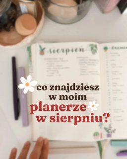 Prosta i przyjemna rozkładówka w Bullet Journalu – na sierpień nie mogła być inna, szczególnie że te upały mnie dobijają 🥵 ale nie narzekam, w tym roku jeszcze nie marzę o jesieni.A Ty? 🏝️